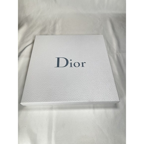 Authentic Dior Large Empty Box With Dior Tissue Paper 10” x 10” x 1.5” - Picture 1 of 2
